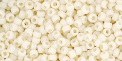 5g TOHO SeedBeads 15/0 TR-15-0051 F - Opaque-Matte Lt Beige