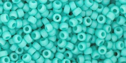 5g TOHO SeedBeads 15/0 TR-15-0055 F - Opaque Matte Turquoise