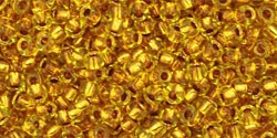 10 g TOHO Seed Beads 11/0 TR-11-0745 - Copper-Lined Marigold (A,E)