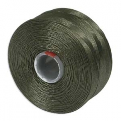 1 Spule/Bobbin S-Lon D Olive