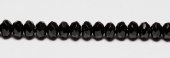 #01 - 20 Stück - 3*5mm Donut - Opak Black