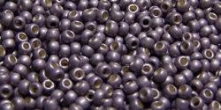 10 g TOHO Seed Beads 11/0 TR-11-PF568 F - Permanent Finish - Galvanized Matte Lt Amethyst (A,C,D)