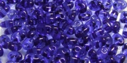 #84 10g Preciosa® TwinBeads tr. cobalt