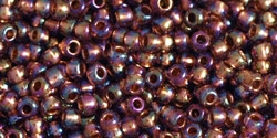 10 g TOHO Seed Beads 11/0 TR-11-1809 - Copper-Lined Rainbow Lt Amethyst