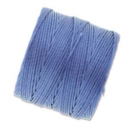 1 Rolle S-Lon Bead Cord Periwinkle