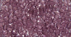 #04 50 Stück - 2,0 mm Glasschliffperlen - amethyst