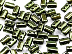 #17 10g Rulla-Beads opak jet green metallic