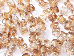 #17 - 25 Stck. PRECIOSA Pellet™ 4x6 mm chrystal venus