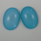 #30 - 1 Cabochon 25x18x7mm (LxBxH) - türkis