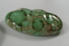 #06 - 1 Cabochon 25x18x5mm (LxBxH) -  grün gemustert