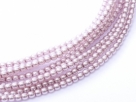 #77 1 Strang - 3,0 mm Glaswachsperlen - pink lavender