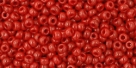10 g TOHO Seed Beads 11/0 TR-11-0045 - Opaque Pepper Red