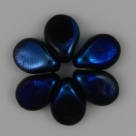 #06 - 50 Stck. PRECIOSA Pip Bead™ 5x7 mm jet azuro