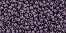 10 g TOHO Seed Beads 11/0 TR-11-Y507F - HYBRID Frosted Opaque Luster Lilac