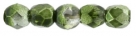 #19.01 50 Stück - 2,0 mm Glasschliffperlen - Mirror - Fern Green