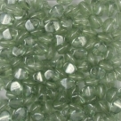 #70a - 50 Stck. Pinch-Bead 5x3mm - olive hematite coating