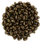 #04.03 - 10g MiniDuo-Beads  Jet Dark Bronze