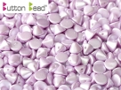 #21.11 50 Stck. Button Beads 4mm Pastel Lt. Rose