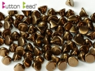 #46.02 50 Stck. Button Beads 4mm Jet Bronze