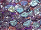 #03e 50 Stck. Rose Petals 8*7mm -  lt violet AB