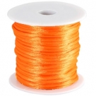 1 m geflochtene Schnur - Ø 2,0 mm - neon orange