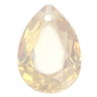 1 Tropfen facetiert 25x18x11mm (LxBxH) - opal lt topaz