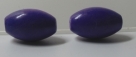 #22 - 4 Stück Perlen Ø 16*8 mm - alabaster purple - paint coating