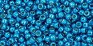 10 g TOHO Seed Beads 11/0 TR-11-PF583 - Permanent Finish - Galvanized Electric Blue (A,C,D)