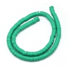 1 Strang Polyclay Katsuki Beads 6 mm - Lt Sea Green