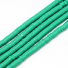 1 Strang Polyclay Katsuki Beads 6 mm - Lt Sea Green