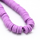 1 Strang Polyclay Katsuki Beads 6 mm - Orchid