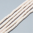 1 Strang Polyclay Katsuki Beads 6 mm - Ivory