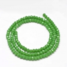 145 facetierte Rondelle 3*4mm Spring Green