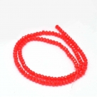 145 facetierte Rondelle 2*3mm Coral