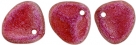 #36 50 Stck. Rose Petals 8*7mm - Rose Shimmer Ruby