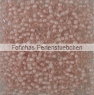 10 g TOHO Seed Beads 11/0 TR-11-1069 - Inside-Color Crystal/Med Mauve Lined (E)