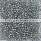 10 g TOHO Seed Beads 11/0 TR-11-1072 - Inside-Color Aquamarine/Coffee Lined (E)