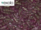 #00.01 - 25 Stück Vexolo Beads 5x8 mm - Crystal Red Luster