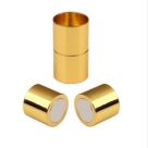 1 Magnet-Verschluss Ø 20x07mm zum Kleben - goldfarben