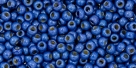 10 g TOHO Seed Beads 11/0 TR-11-PF586 F - Permanent Finish - Matte Galvanized Cobalt Blue (Denim) (A,C,D)