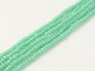 200 facetierte Rondelle 1,5*1mm Pacific Green