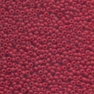 #14.13.01 - 10 g Rocailles 08/0 3,0 mm - Opaque Red Matt