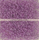 #03.00 - 10 g PRECIOSA Terra Rocailles 11/0 2,2 mm - Crystal/Amethyst-Lined