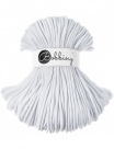 1 m Bobbiny Premium Baumwollkordel in White - Ø 5 mm