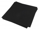 1 Filzmatte ca. 30x30 cm - schwarz - ca. 1,15 mm dick