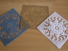 Stickdatei Lace - Deckchen-Set Nr. 02 (200x200 mm)