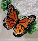 Stickdatei FSL - Schmetterling-Monarch  --- Design Pack