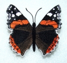 Stickdatei FSL - Schmetterling-Admiral  --- Design Pack