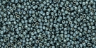 10 g TOHO Seed Beads 11/0 TR-11-PF577 - Permanent Finish - Metallic Sage