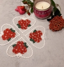 Stickdatei Lace - Deckchen Nr. 16 - passend zu Herz-16